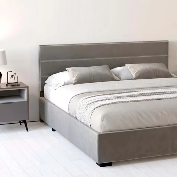 Кровать My-Style my-Amy 200 x 200 см / Фанера / Тёмно-серый photo 5