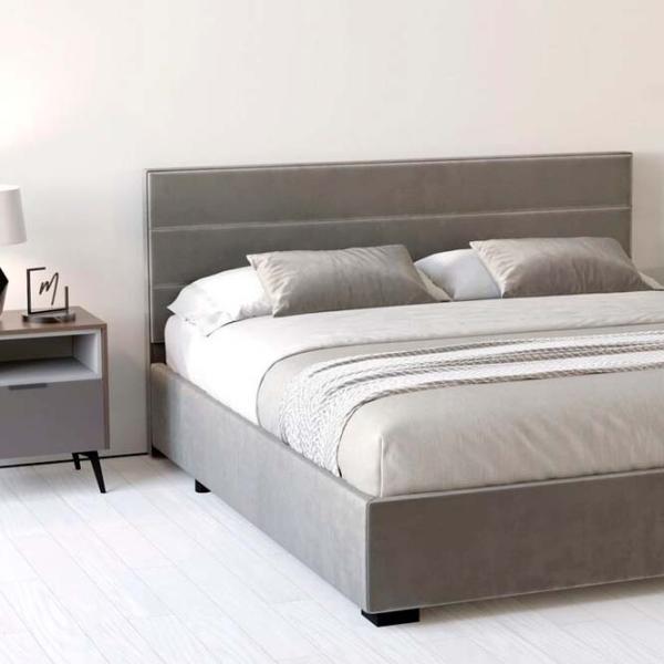 Кровать My-Style my-Amy 200 x 200 см / Фанера / Тёмно-серый photo 5