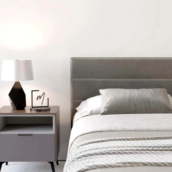 Кровать My-Style my-Amy 200 x 200 см / Фанера / Тёмно-серый photo 6