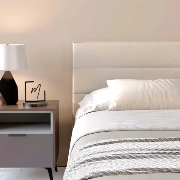 Кровать My-Style my-Amy 200 x 200 см / Фанера / Кремовый photo 7