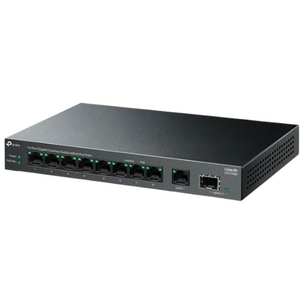 Switch TP-Link LS1210GP Black photo 3 Switch TP-Link LS1210GP Black photo 3