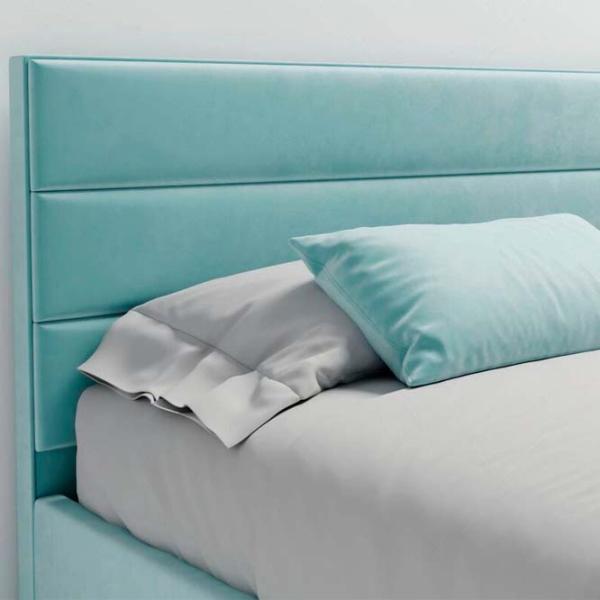 Кровать My-Style my-Amy 200 x 200 см / Фанера / Голубой photo 2