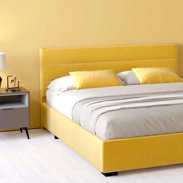 Кровать My-Style my-Amy 160 x 200 см / Фанера / Желтый photo 5