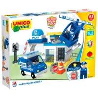 Конструктор Androni Stazione Polizia Классический/ Синий
