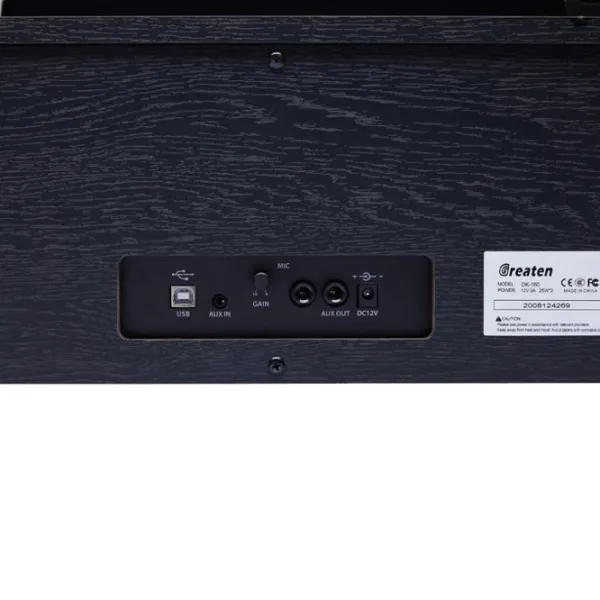 Цифровой пиан Greaten DK-150 BK Акустический / 88 клавиш / Split / Черный photo 4 Цифровой пиан Greaten DK-150 BK Акустический / 88 клавиш / Split / Черный photo 4