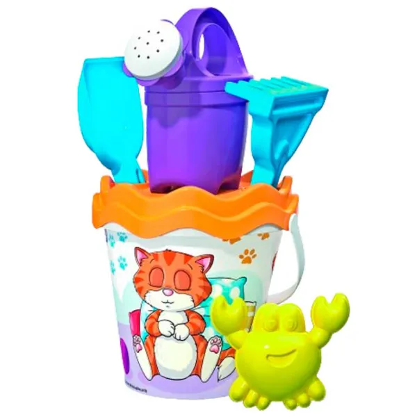 Set de jucării pentru nisip Androni Giocattoli Funny Cats Plastic / 5 photo 1