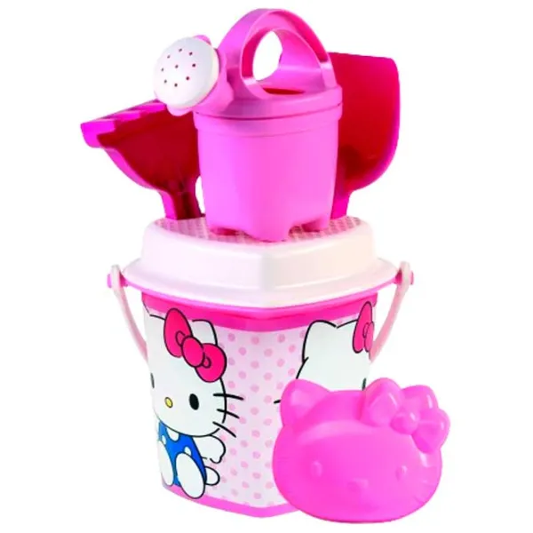Set de jucării pentru nisip Androni Giocattoli Hello Kitty Plastic / 5 photo 1