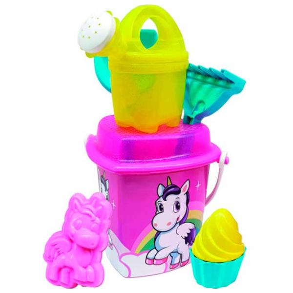 Set de jucării pentru nisip Androni Giocattoli Unicorn Plastic / 6 photo 1