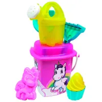 Hабор игрушек для песка Androni Giocattoli Unicorn Пластик / 6