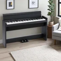 Цифровой пиан Korg LP-380U Акустический / 88 клавиш / Split / Черный photo 7