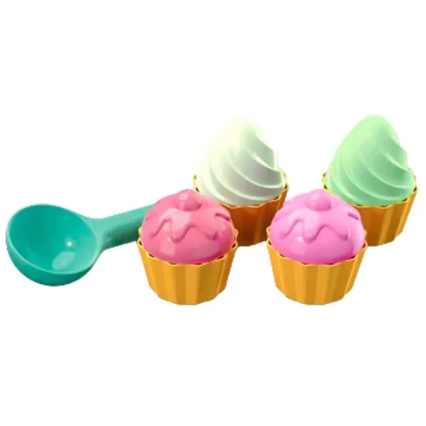 Set de jucării pentru nisip Androni Giocattoli CupCake Plastic / 5 photo 1