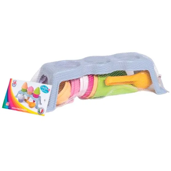 Hабор игрушек для песка Androni Giocattoli Ice Cream Пластик / 6 photo 2 Hабор игрушек для песка Androni Giocattoli Ice Cream Пластик / 6 photo 2