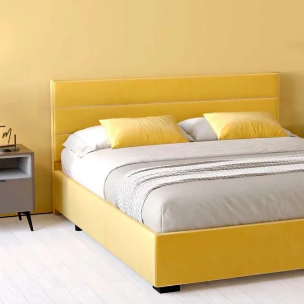 Кровать My-Style my-Amy 140 x 200 см / Фанера / Желтый photo 5