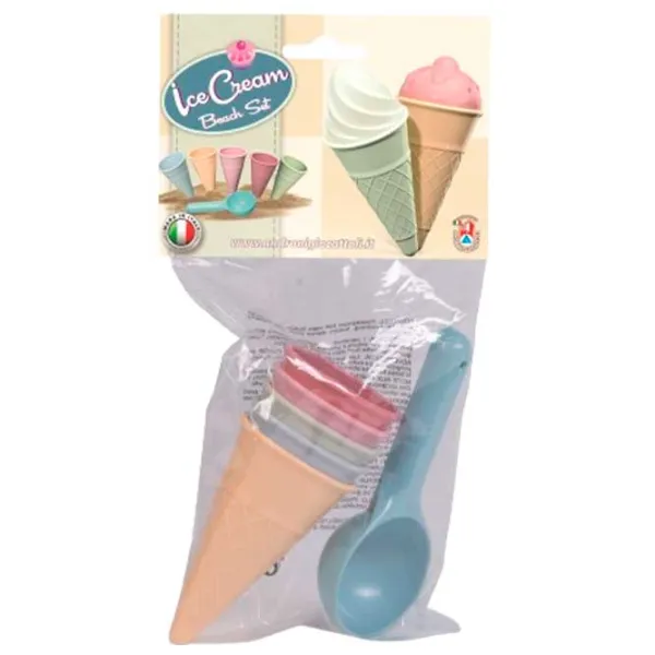 Set de jucării pentru nisip Androni Giocattoli Coni Gelato Plastic / 6 photo 2
