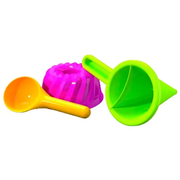Set de jucării pentru nisip Androni Giocattoli Budino Plastic / 3 photo 1