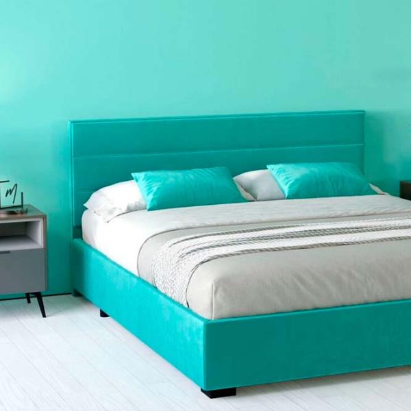 Кровать My-Style my-Amy 140 x 200 см / Фанера / Бирюзовый photo 4