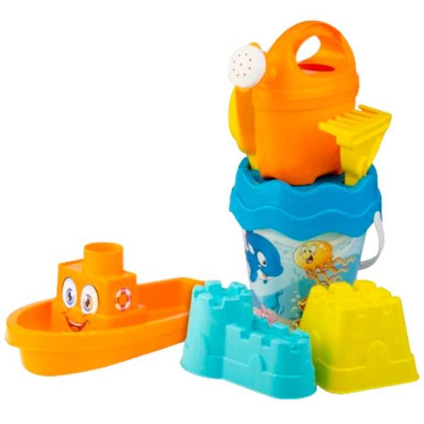 Set de jucării pentru nisip Androni Giocattoli Happy Fish Plastic / 7 photo 2 Set de jucării pentru nisip Androni Giocattoli Happy Fish Plastic / 7 photo 2