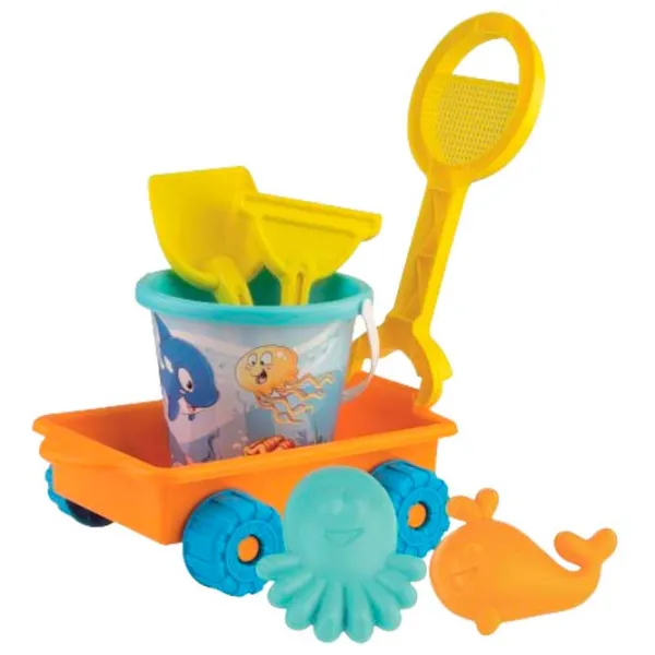 Set de jucării pentru nisip Androni Giocattoli Happy Fish Plastic / 6 photo 1