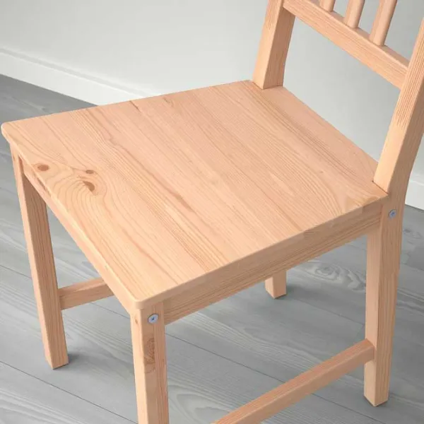 Кухонный стул Ikea Pinntorp Массив/ Бежевый Beige photo 3