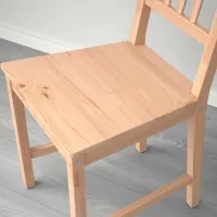 Scaun de bucătărie Ikea Pinntorp Masiv/ Beige Beige photo 3