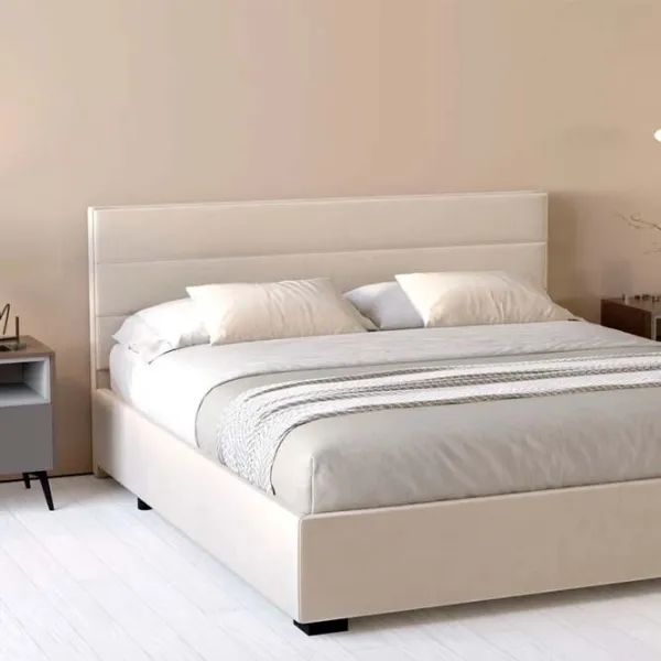 Кровать My-Style my-Amy 140 x 200 см / Фанера / Кремовый photo 4