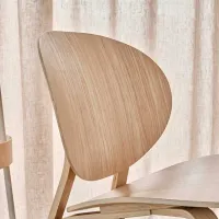 Scaun de bucătărie Ikea Froset Lemn/ Beige Beige photo 2