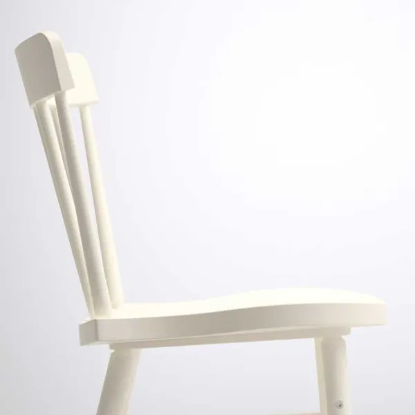 Кухонный стул Ikea Norraryd Массив/ Белый White photo 3