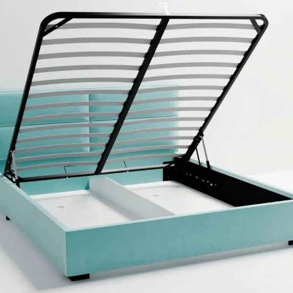 Кровать My-Style my-Lori 180 x 200 см / Фанера / Голубой photo 5