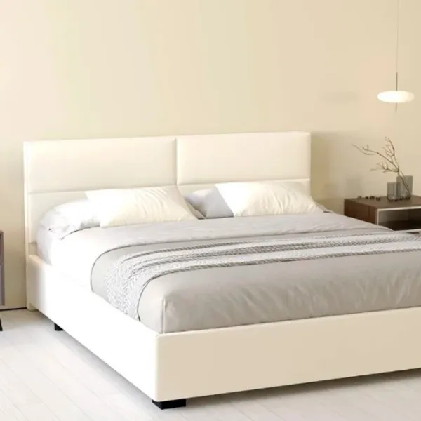 Кровать My-Style my-Lori 200 x 200 см / Фанера / Светло-Бежевый photo 3