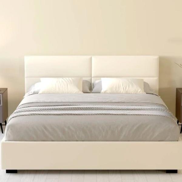 Кровать My-Style my-Lori 200 x 200 см / Фанера / Светло-Бежевый photo 4