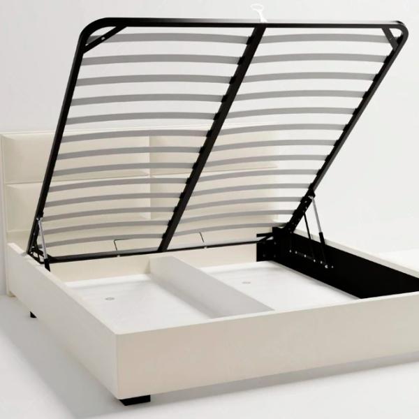 Кровать My-Style my-Lori 200 x 200 см / Фанера / Светло-Бежевый photo 6