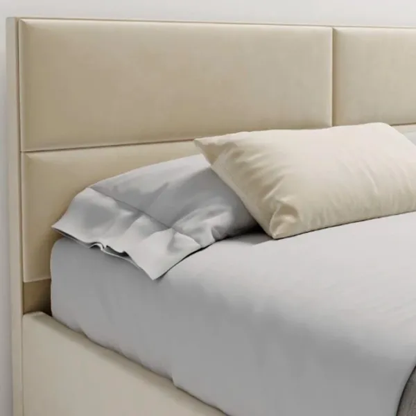 Кровать My-Style my-Lori 200 x 200 см / Фанера / Бежевый photo 3