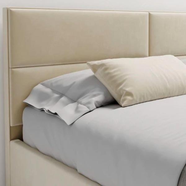 Кровать My-Style my-Lori 200 x 200 см / Фанера / Бежевый photo 3