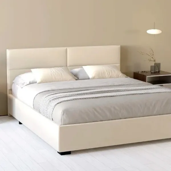 Кровать My-Style my-Lori 200 x 200 см / Фанера / Бежевый photo 7