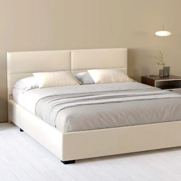 Кровать My-Style my-Lori 200 x 200 см / Фанера / Бежевый photo 7