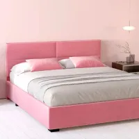 Кровать My-Style my-Lori 180 x 200 см / Фанера / Розовый photo 5