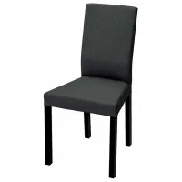 Scaun de bucătărie Ikea Kattil/Knisa Stofă/ Dark Gray Black