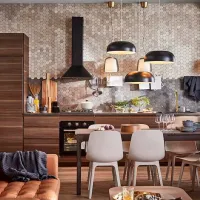 Scaun de bucătărie Ikea Odger Plastic/ Beige Beige photo 5
