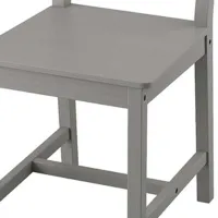 Scaun de bucătărie Ikea Hauga Masiv/ Gray Gray photo 2
