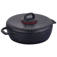 Tigaie Korkmaz Gusto Plus A1355 Stewpan / 26 cm / Black