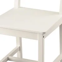 Scaun de bucătărie Ikea Hauga Masiv/ White White photo 3