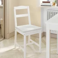 Scaun de bucătărie Ikea Hauga Masiv/ White White photo 4