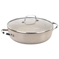 Сковорода Korkmaz Granita 1263A Глубокие / 26 см / Бежевый