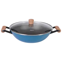 Tigaie Fissman Seagreen 4011 Wok / 32 cm / Blue