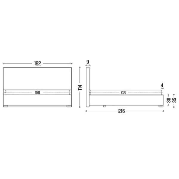 Pat My-Style my-Lori 180 x 200 cm / Placaj / Dark Gray photo 7