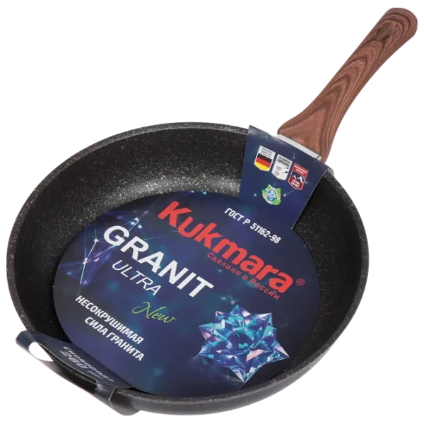 Tigaie Kukmara Granit Ultra SGG280A Universală / 28 cm / Black photo 5 Tigaie Kukmara Granit Ultra SGG280A Universală / 28 cm / Black photo 5