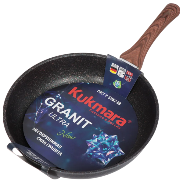 Tigaie Kukmara Granit Ultra SGG280A Universală / 28 cm / Black photo 5 Tigaie Kukmara Granit Ultra SGG280A Universală / 28 cm / Black photo 5