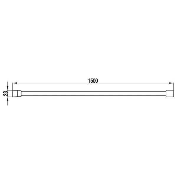 Furtun de duș F-Design FD8-205-33 PVC / Mat photo 2