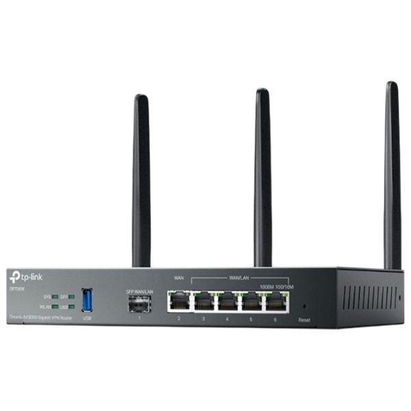Wi-Fi Router TP-Link ER706W 574 Mbit/s / 2402 Mbit/s / Black photo 3 Wi-Fi Router TP-Link ER706W 574 Mbit/s / 2402 Mbit/s / Black photo 3