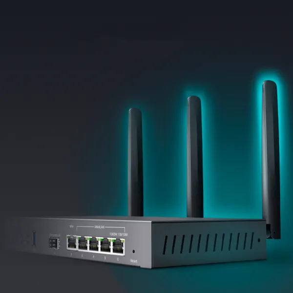 Wi-Fi Router TP-Link ER706W 574 Mbit/s / 2402 Mbit/s / Black photo 5 Wi-Fi Router TP-Link ER706W 574 Mbit/s / 2402 Mbit/s / Black photo 5